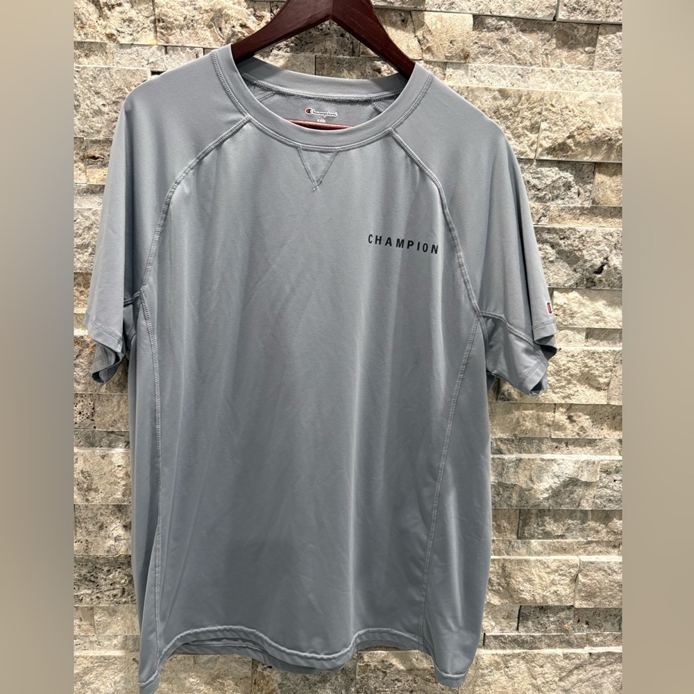 Champion Men's Gray T-Shirt size L